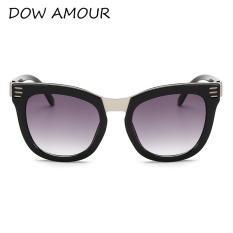 2017 Classic Pilot Wanita Cat Eye Sunglasses Pria Driver Kaca Matahari Pria Kaki Paduan Cermin Len Eyewear Lunettes Gafas Oculos Feminin 1536-Intl