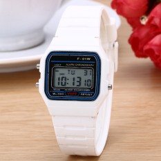2017 Fashion Alarm Auto Tanggal Waterproof Wrist Watch Grosir HONHX Men Girl LED Digital Square Karet QUARTZ Sport-Intl