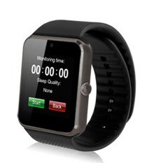 2017 Hot Torntisc GT08 Smart Watch Ponsel Mendukung TF SIM Kartu MP3 0.3MP Camera Bluetooth Sync Notifier Jam-Intl