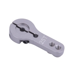 Duoqiao 25mm 25 T Setengah Gigi Servo Horn Lengan RC Aksesori untuk Futaba/Ace/TowerPro MG Titanium- INTL