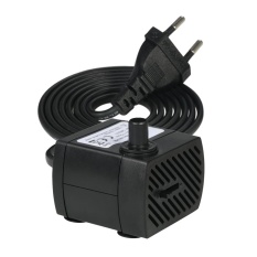 280L/H 4 W Submersible Pompa Air untuk Aquarium Meja Air Mancur Kolam Taman Air dan Sistem Hidroponik dengan Satu Nozzle 4.9ft (1.5 M) Kabel Daya AC220-240V-Intl