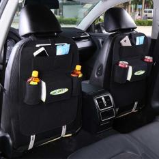 283 Car seat organizer Barang Tas Gantungan Kursi Mobil Multifungsi dipasang di Belakang Jok - Black