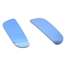 2 Pcs Auto Sisi 360 Wide Angle Cembung Cermin Mobil Kendaraan Blind Spot Kaca (Biru)