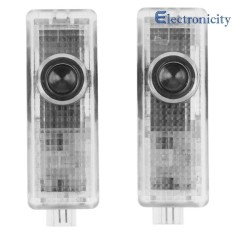2 Pcs Mobil LED Door Proyektor Logo Lampu Puddle Shadow Lamps untuk BMW - intl