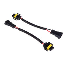 2 Buah Kabel Soket H8 H9 H11 Konektor Adaptor Steker For Kawat HID Lampu Jalan LED Kabut