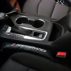 2PCS Leather Car Seat Leakproof Pad Cover Leak Plug Seam Cushion for BMW M Performance E46 E39 E36 E60 E90 E34 F10 F30 E30 X5 - intl