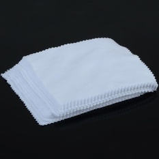 2 Pcs Kain Pembersih Microfiber untuk Kamera Ponsel Tablet Layar Kacamata Lensa-Intl