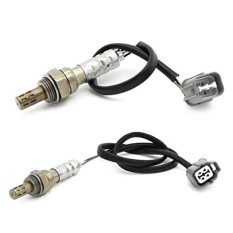 2 Pcs Hulu Hilir Depan Belakang Oksigen O2 Sensor Penggantian SG336 + 13678 untuk 01-03 Honda Civic 1.7L D17A1-Intl