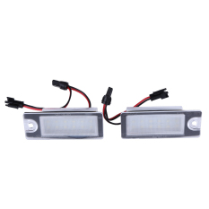 2 buah V70 XC70 S60 S80 XC90 LED lampu plat nomor mobil style untuk Volvo - International