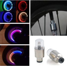 2 Pcs/set Sepeda Kilat LED Lampu Warnawarni Motor Ban Roda Mobil Lampu Neon-
