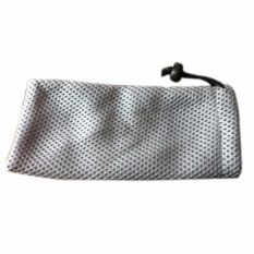 2X Sunglasses Kacamata Glas Ses Kain Lembut Drawstring Debu Pouch Carry-Intl
