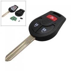 3 Tombol 315Hz Penggantian Remote Car Key Fob Transmitter Clicker Alarm dengan Kunci untuk Nissan CWTWB1U751-Intl