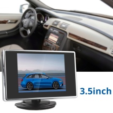 3.5 Inch 320x234 Berukuran Kecil Warna TFT-LCD Display Car Rear View Monitor dengan 2-Channel Video Input-Intl