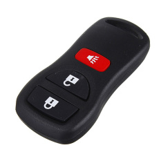 3 Tombol Remote Keyless Entry Fob Pemancar Hitung Pager Alarm untuk Nissan