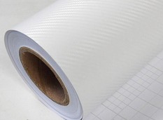 3D Karbon Serat Film Vinil Pembungkus untuk Kendaraan Mobil Laptop