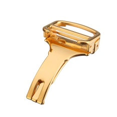3 Pcs Adapter Cartier Watch Buckle Folding Clasp Pengganti Kadeya Balon Biru Gesper Cartier Hook GOLD 20mm-Intl