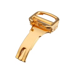 3PCS Adapter Cartier Watch Buckle Folding Clasp Substitute Kadeya Blue Balloon Clasp Cartier Hook Gold 16mm - intl