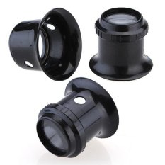 3X Watch Mata Loupe Jeweller Kaca Pembesar Kaca Pembesar Len Alat Perbaikan-Internasional