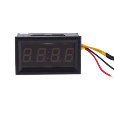 4 Digit 1,02 Cm Merah Jam Elektronik Digital untuk Review Mobil Motor Sepeda Motor