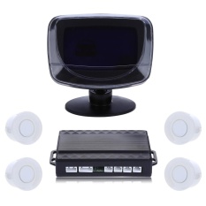 4 Parking Sensor Auto Reversing Detector With LCD And Step-up Alarm Monitor Sistem-Intl