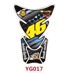 46 Motor Tangki Bahan Bakar Stiker Mobil Stiker Fishbone Pengeluaran Stiker Pelindung Motorbike Aksesoris Universal Decals & Stiker untuk Rider Motorcycle Tipe G YG017-Intl