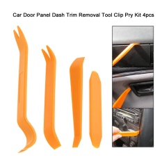 4 Pcs Mobil Hiasan Pintu Alat Pembongkar Panel Dash Radio BODY CLIP Installer Alat Pembongkar-Intl