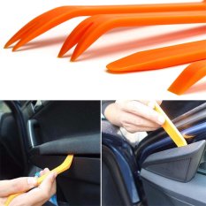4 Pcs Mobil Radio Door Clip Panel Trim Dash Audio Removal Installer Alat Bongkar Eager-Intl