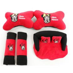 5 in 1 Aksesoris Mobil Bantal Mobil Sapi Boneka Minnie Mickey Mouse Sarung Seat Belt Tempat Tissue Kepala Leher Asesoris Mobil Avanza Xpander Calya Innova Gran Max Pick Up Brio Satya Sigra Xenia Rush Carry Ertiga HR-V Ayla Terios Agya Ignis Mobilio APV