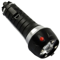 5 In 1 Senter LED Mobil Torch Lampu Peringatan Pemotong Sabuk Hammerescape Darurat Alat Safety-Intl-Intl