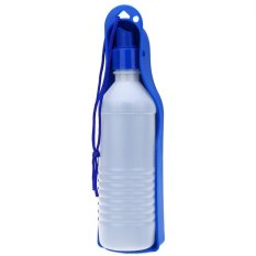 500 Ml Petelur Portabel Outdoor Makan Minum Botol Air (biru)-INTL