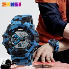 50 M Tahan Air Pria Olahraga Watches SKMEI LED Militer Watch Fashion Luar Ruangan Berenang Jam Men Digital Watch 6 WARNA- INTL