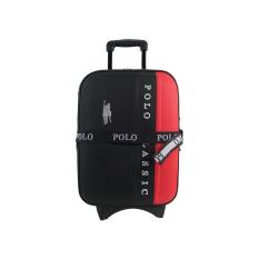 Polo Classic Koper Kabin 5418-18 inch- Black/Red - Tas Baju, Tas Traveling