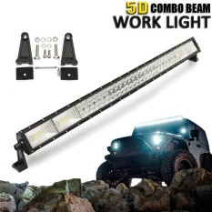 5D 42 ''Inci 1400 W LED Work Ringan Bar Tempat Banjir Kombo Lampu Offroad Mobil Truk-Internasional