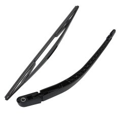 6 Set Hitam Rear Windshield ARM & Wiper Blade For Vauxhall Zafira 1998-2005 90582599-Intl