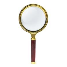 60mm Genggam 10X Magnifier Kaca Pembesar untuk Membaca Perhiasan-Intl