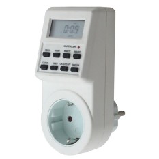 7 Day Digital LCD Electronic Plug-in Programmable 12/24HourTimerSwitch - intl