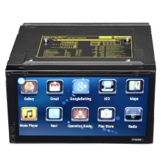 7 ''Layar Sentuh GPS Bluetooth FM Cermin Tautan OBD 16G DVD Pemutar Kamera Belakang Kami-Internasional