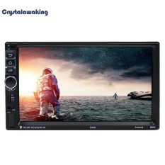 7in Touch Screen 2Din Android Bluetooth Car GPS Navigator MP5 Player+Camera Car Accessories - intl