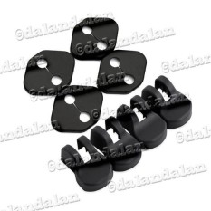 8 pcs Aksesoris BRV HRV Brio Mobilio CRV Jazz Car Door Lock & Arm Cover Pelindung Engsel Pintu Mobil Pengait Kait Besi Honda BRV HRV Brio Mobilio CRV Jazz City Accord Civic Fit Accesoris Asesoris