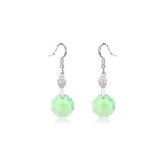 84388Qs Perpisahan Negara Saya Austria Kristal Anting-Anting Zaitun-Internasional