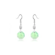 84388Qs Perpisahan Negaraku Austria Crystal Anting-Anting Zaitun-Intl