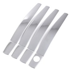 8 Pcs/set Mobil Gagang Pintu Cover Stainless Steel Trim Dekorasi untuk Chevrolet Cruze Epica Lova TRAX Aveo Malibu/untuk Opel Zafira Astra Insignia Vectra Vauxhall Mokka Astra J-Internasional