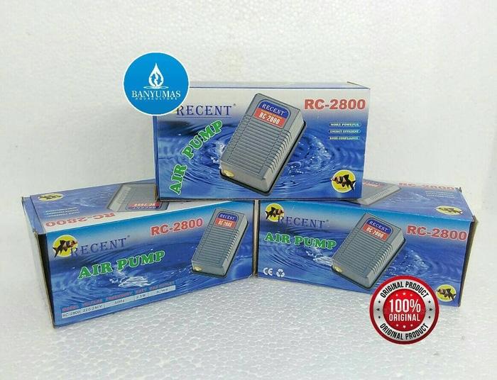 A034 Aerator 1 Lubang Pompa Udara Air Pump Aquarium Ikan Hias Mesin