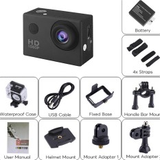 A8 720P 2.0inch LCD Full HD Sport Action DV Camera Camcorder Waterproof - intl