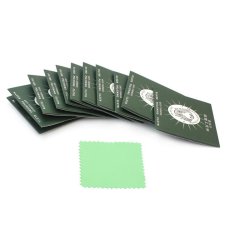 AC 12 Pcs Silver Polishing Cloth Cleaner Pembersih Perhiasan Anti-noda 70x70mm-Intl