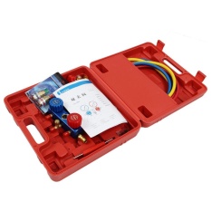 Sebuah/C Manifold Gauge Set untuk R134A Pendingin Sebuah/C Sistem AC Mobil-Internasional