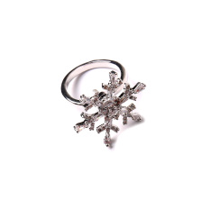ACC Bentuk Pemasangan Kecil Blitz Berlian Rambut Dapat Cincin Bagian Buka Tutup Cincin