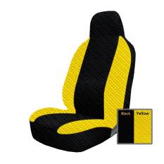 Adepe sarung jok mobil Agya&Ayla ( Black - Yellow )