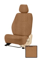 Adepe sarung jok mobil kijang Innova 2004-2008 V bahan OSCR ( Chestnut )