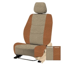 Adepe sarung jok mobil sporty Great Xenia 2015s.d2017 Allsheet ( Cappucino-Saddle ) C